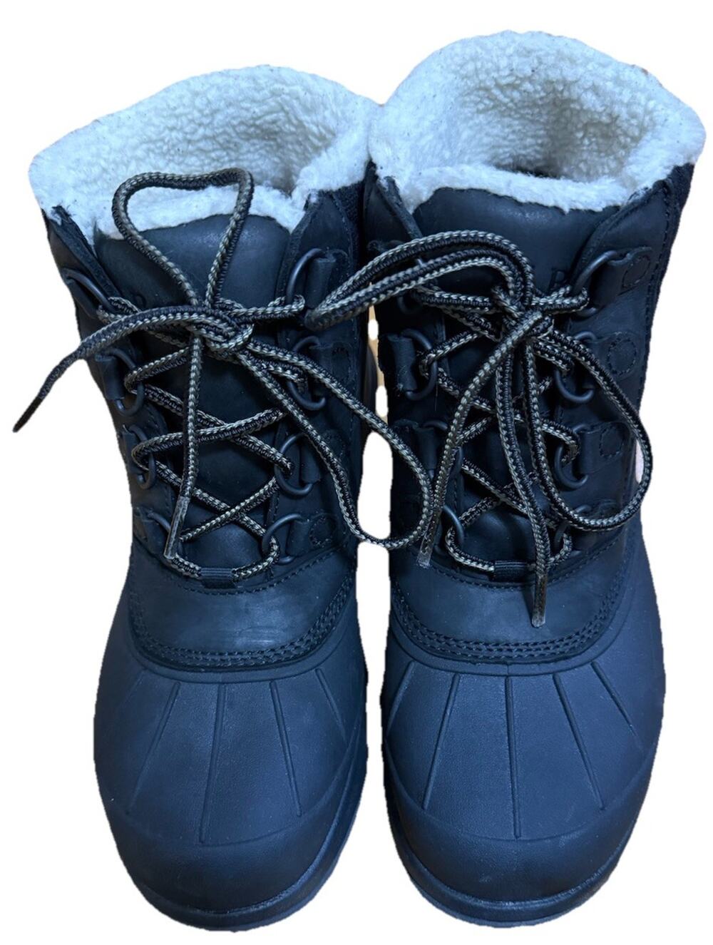 L.L. BEAN Women’s Waterproof Insulated Black Boots TEK 2.5 Winter Snow Size 8.5M